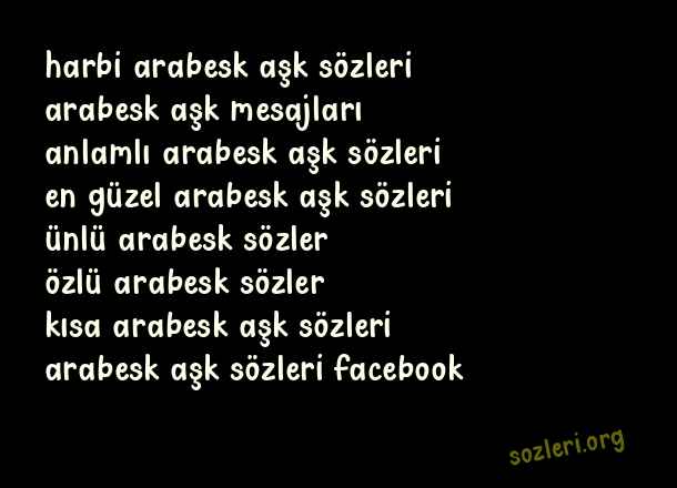 Arabesk Aşk