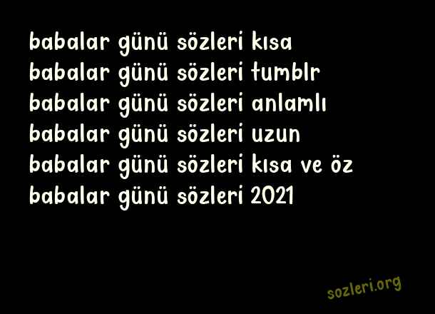 Babalar Günü