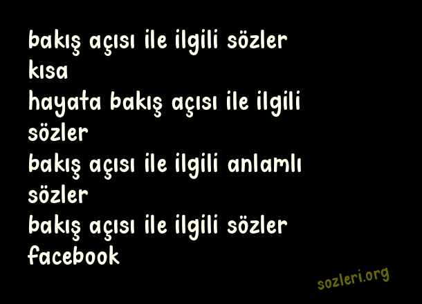 Bakış Açısı