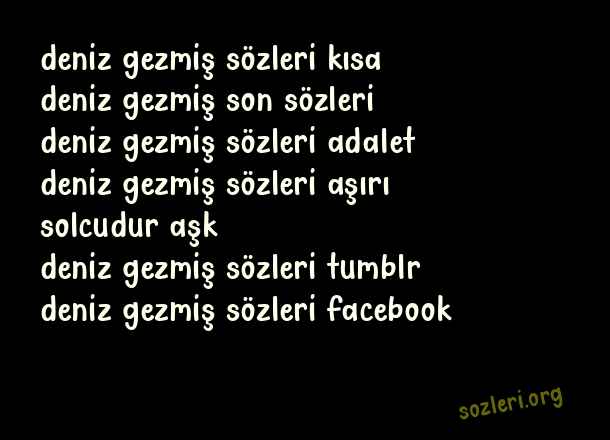 Deniz Gezmiş