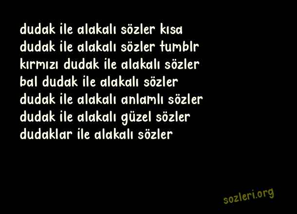 Dudak