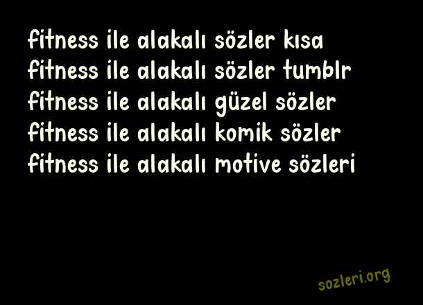 Fitness