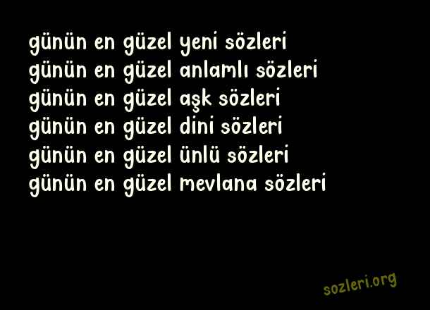 Günün En Güzel