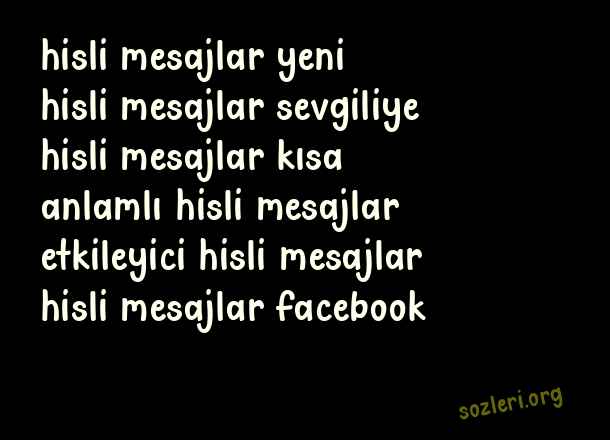 Hisli Mesajlar