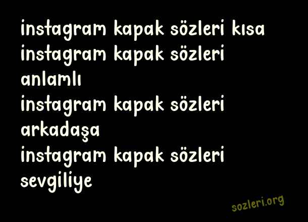 İnstagram Kapak
