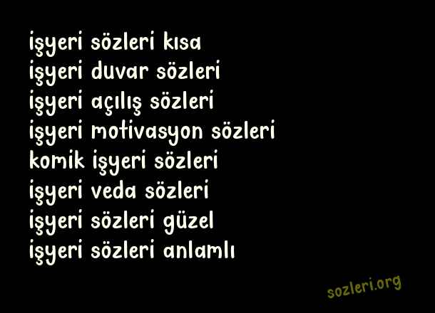 İşyeri