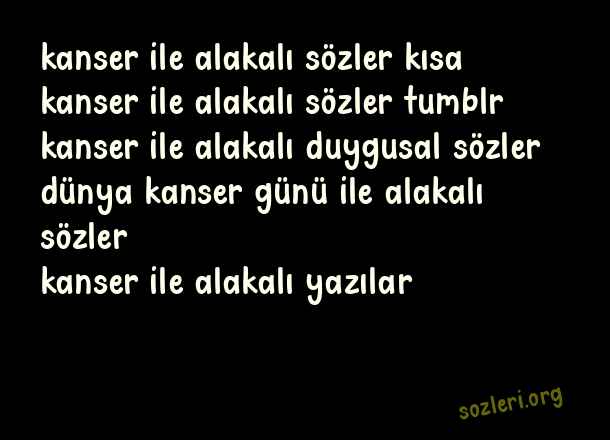 Kanser