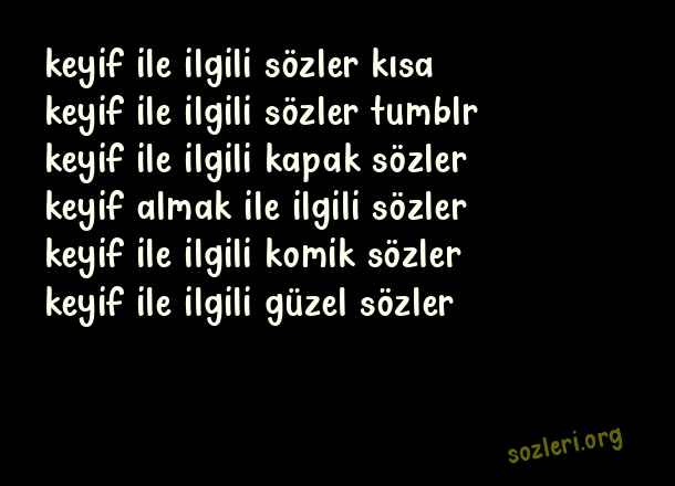 Keyif