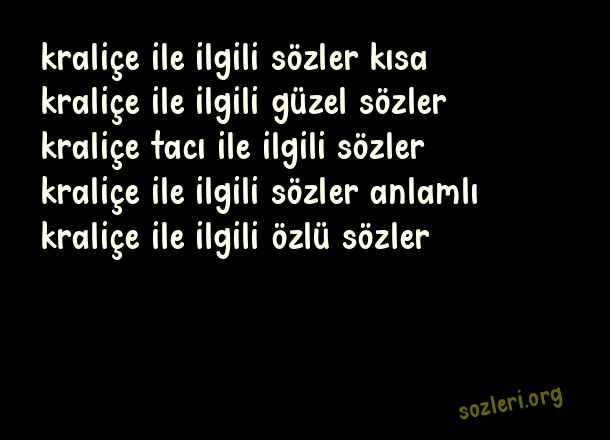 Kraliçe