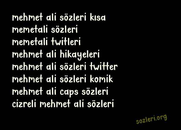 Mehmet Ali