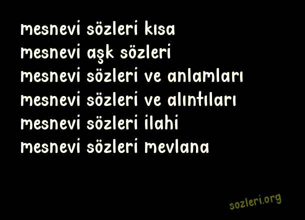 Mesnevi