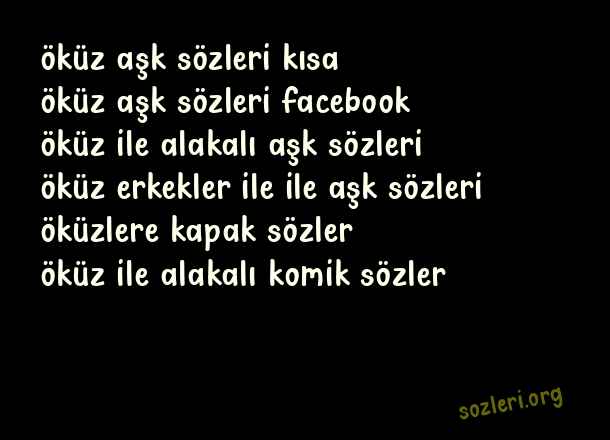 Öküz Aşk