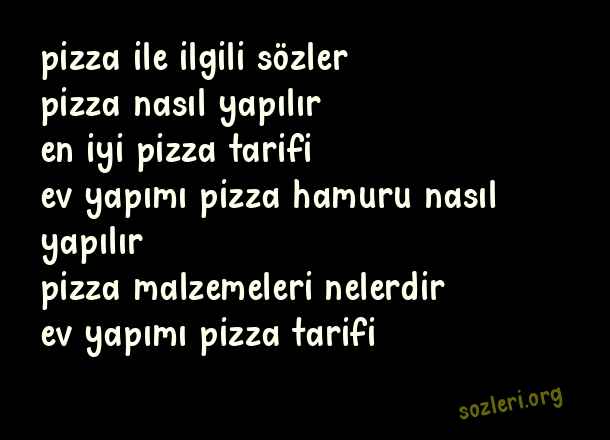 Pizza