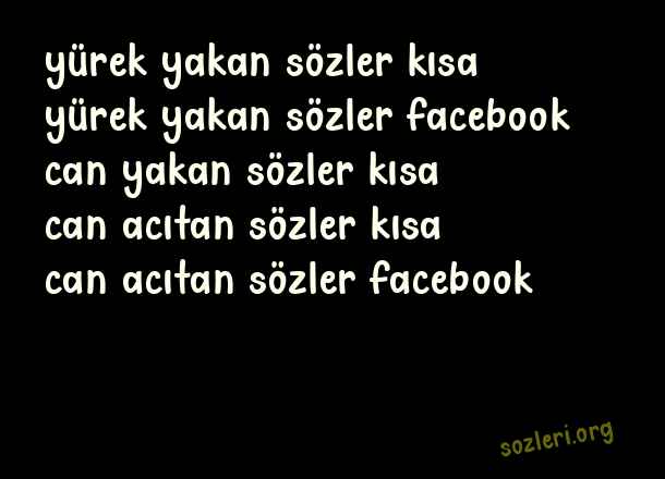 Yürek Yakan Sözler